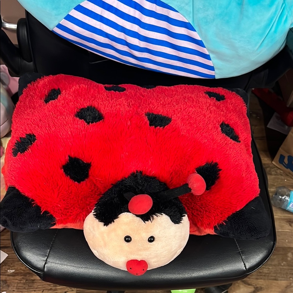 lady bug pillow pet
